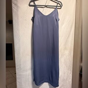 2 Bella Elegant Blue Slip Dress